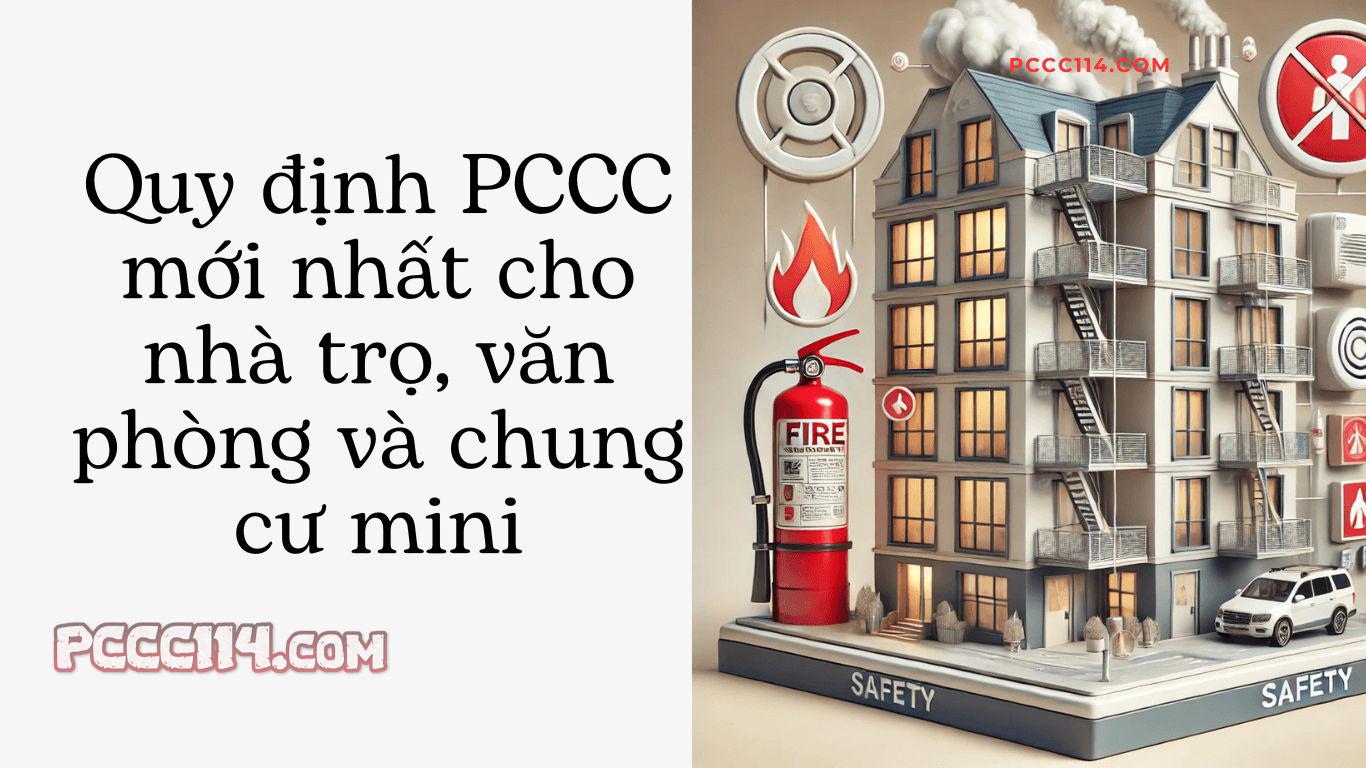 Quy định PCCC mới nhất 2024: Những điều chủ nhà trọ và hộ kinh doanh cần biết