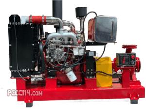 Bơm DIESEL 60HP 45kw họng 80 VNPY HLR80-250/45